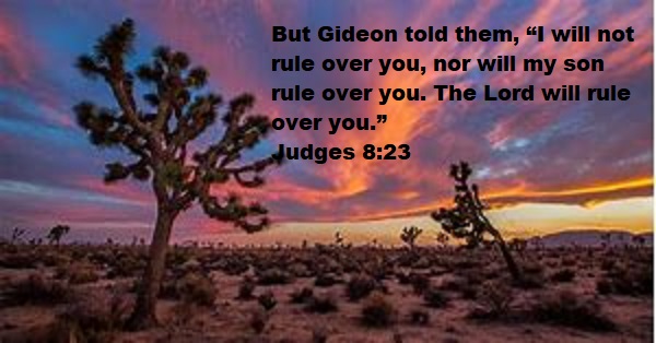 Judges 8 23